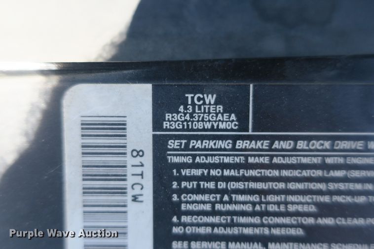 image for item EA9331 1994 Chevrolet S10 pickup truck