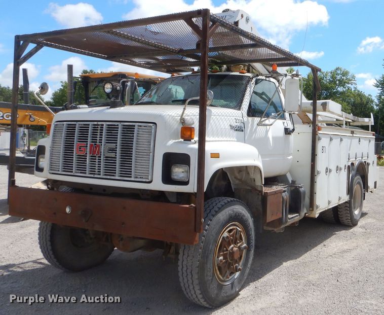 image for item ED9478 1994 GMC TopKick C6500 bucket truck