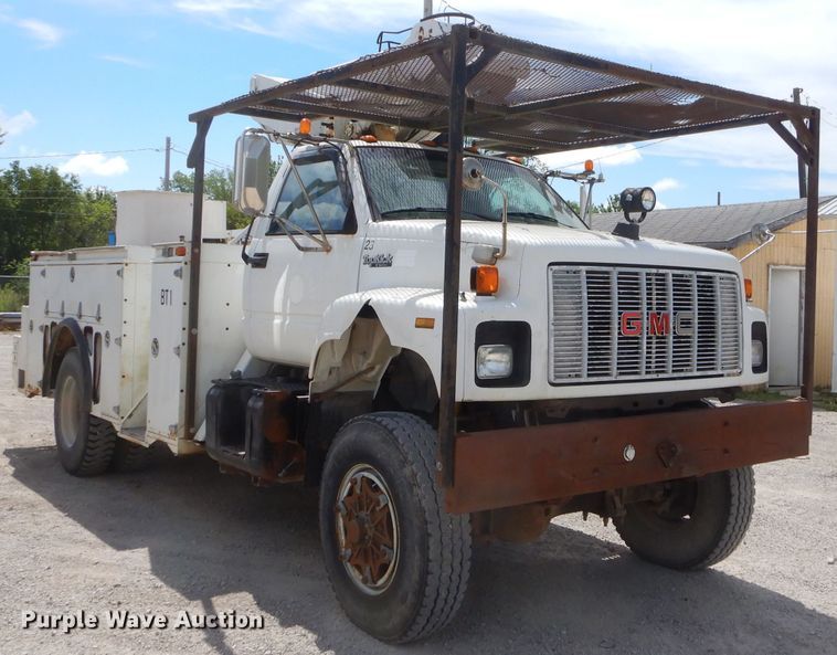 image for item ED9478 1994 GMC TopKick C6500 bucket truck
