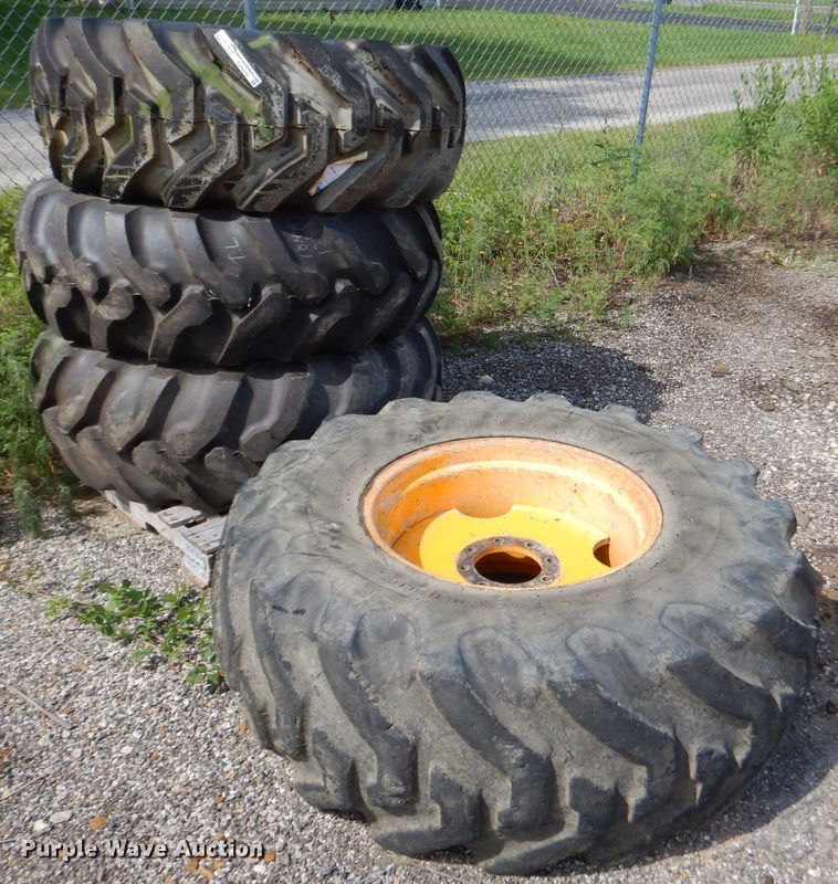 image for item ED9479 (4) Firestone All Traction Utility 18.4-24 tires