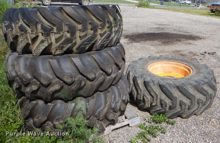 image for item ED9479 (4) Firestone All Traction Utility 18.4-24 tires