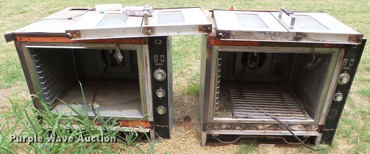 image for item EQ9124 (2) Recycler double door ovens