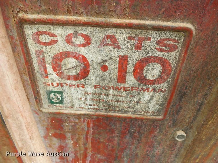 image for item EQ9128 Coats 10X10 Super Powerman tire machine