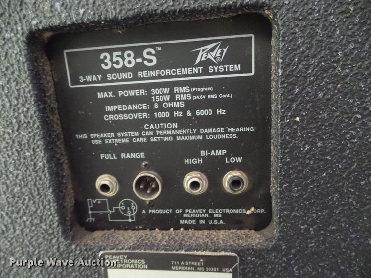 image for item EQ9133 Speakers and amplifiers