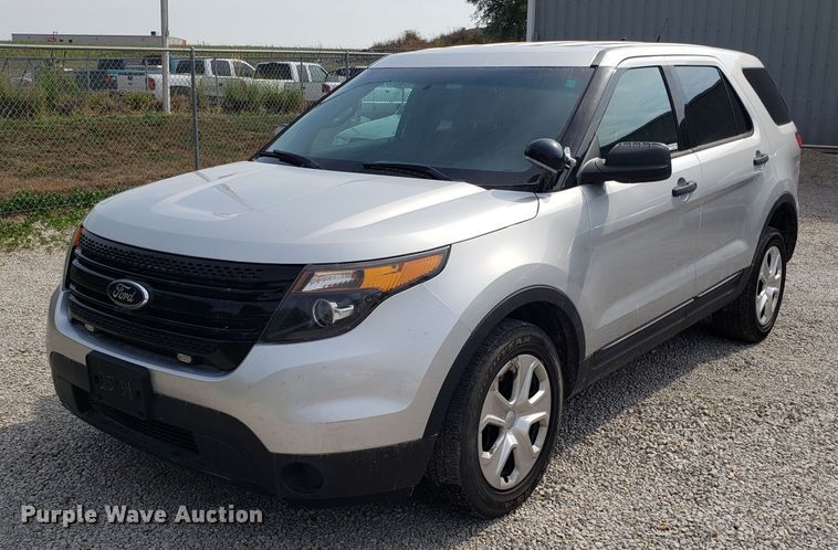 image for item ET9795 2013 Ford Explorer Police Interceptor SUV