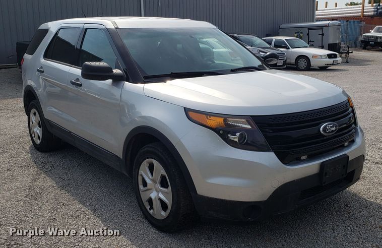 image for item ET9795 2013 Ford Explorer Police Interceptor SUV