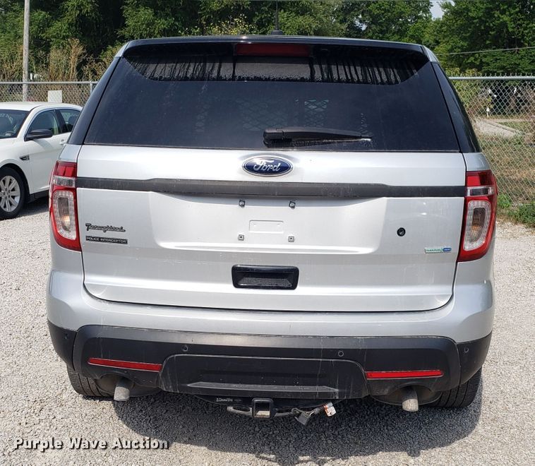 image for item ET9795 2013 Ford Explorer Police Interceptor SUV