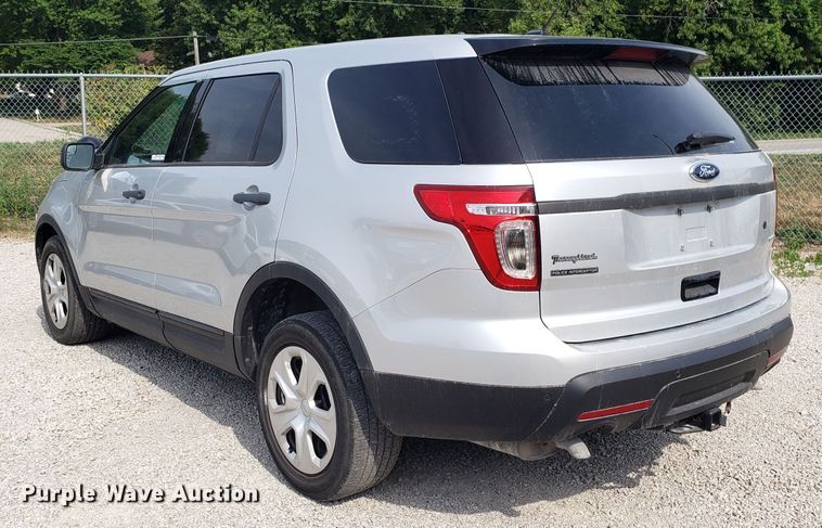 image for item ET9795 2013 Ford Explorer Police Interceptor SUV