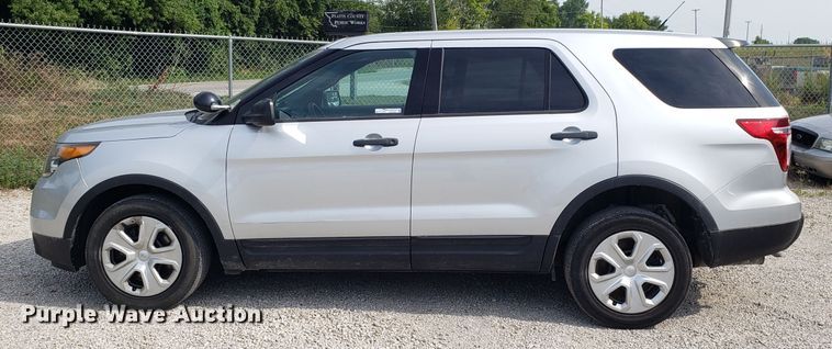 image for item ET9795 2013 Ford Explorer Police Interceptor SUV