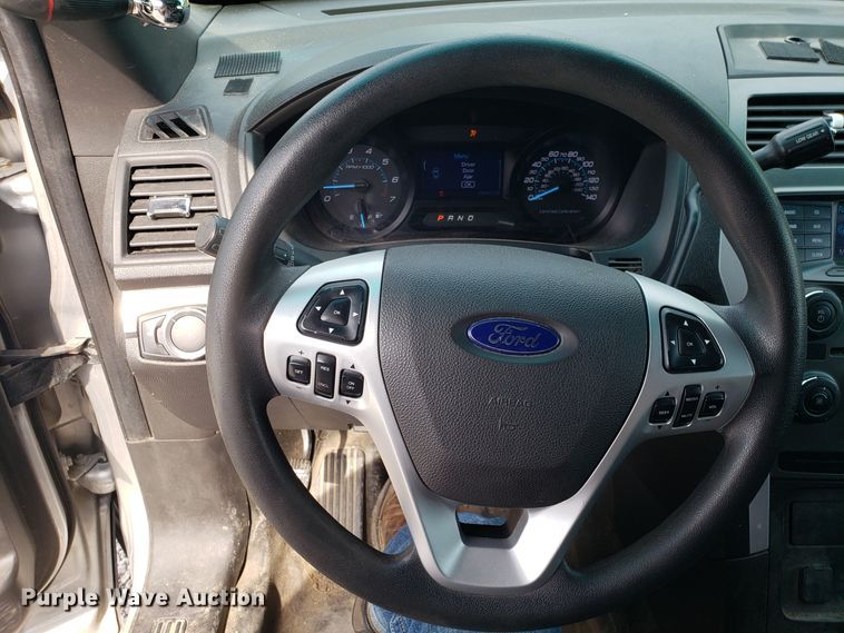 image for item ET9795 2013 Ford Explorer Police Interceptor SUV