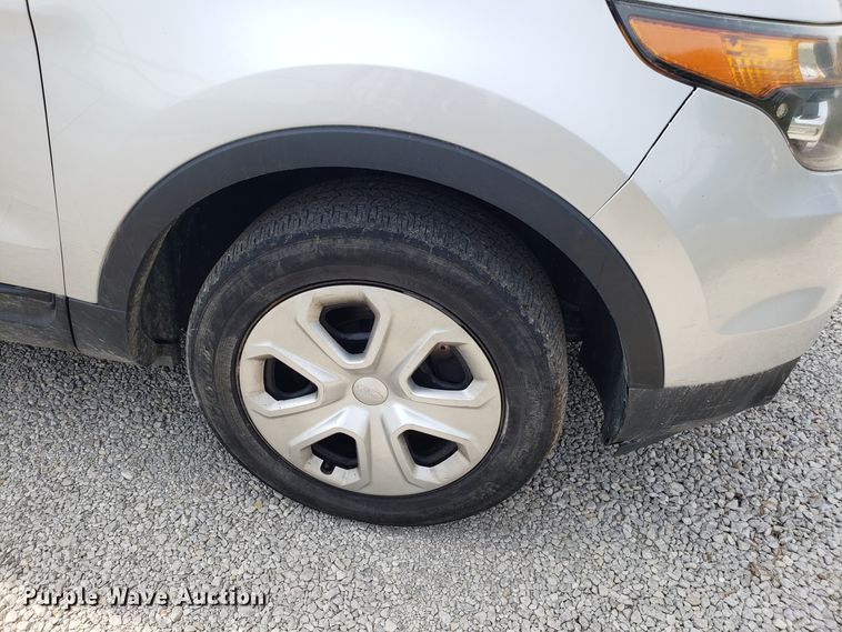 image for item ET9795 2013 Ford Explorer Police Interceptor SUV