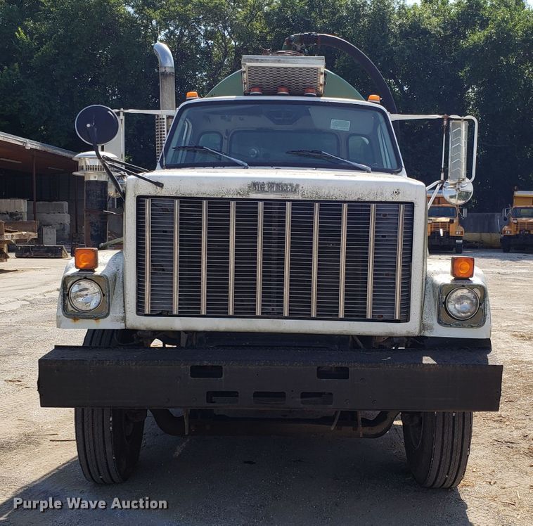 image for item FL9045 1983 GMC Brigadier Big Wheeler sewer tank truck