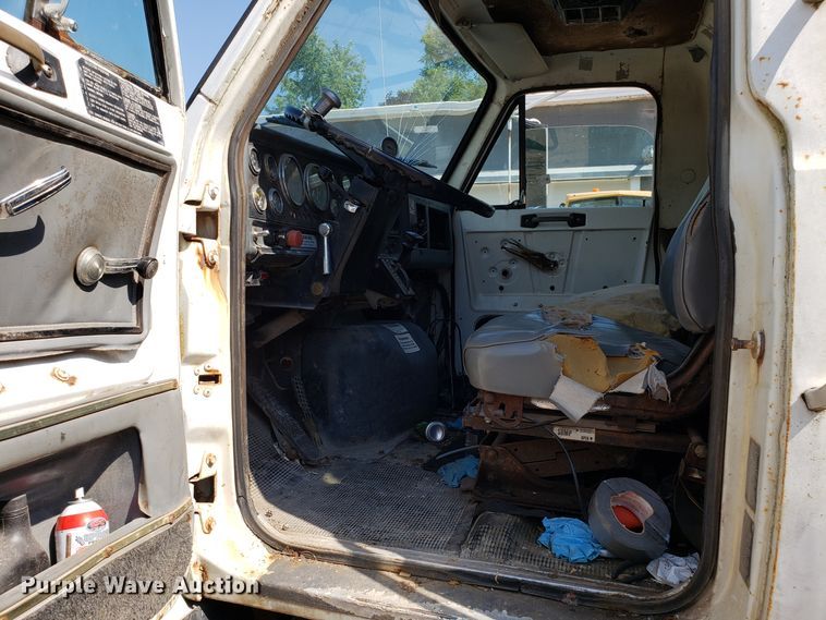 image for item FL9045 1983 GMC Brigadier Big Wheeler sewer tank truck