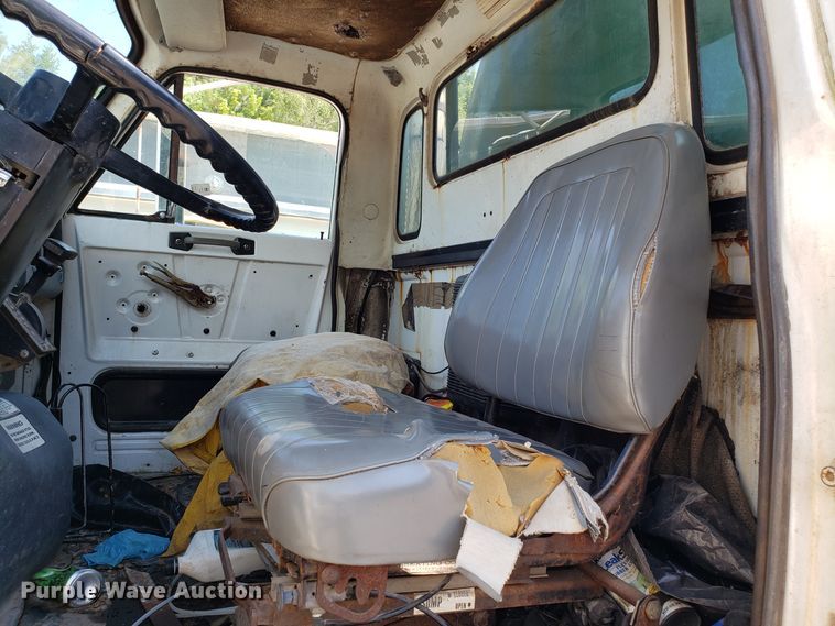 image for item FL9045 1983 GMC Brigadier Big Wheeler sewer tank truck