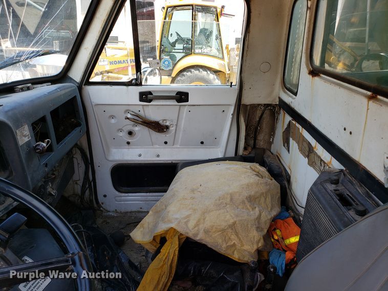 image for item FL9045 1983 GMC Brigadier Big Wheeler sewer tank truck