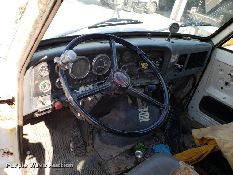 image for item FL9045 1983 GMC Brigadier Big Wheeler sewer tank truck