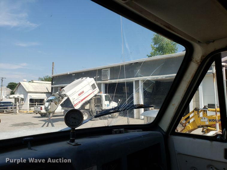 image for item FL9045 1983 GMC Brigadier Big Wheeler sewer tank truck