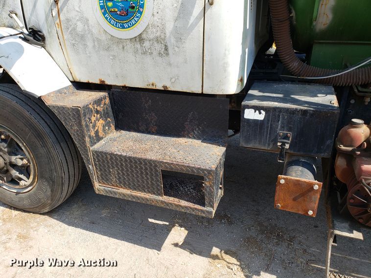 image for item FL9045 1983 GMC Brigadier Big Wheeler sewer tank truck