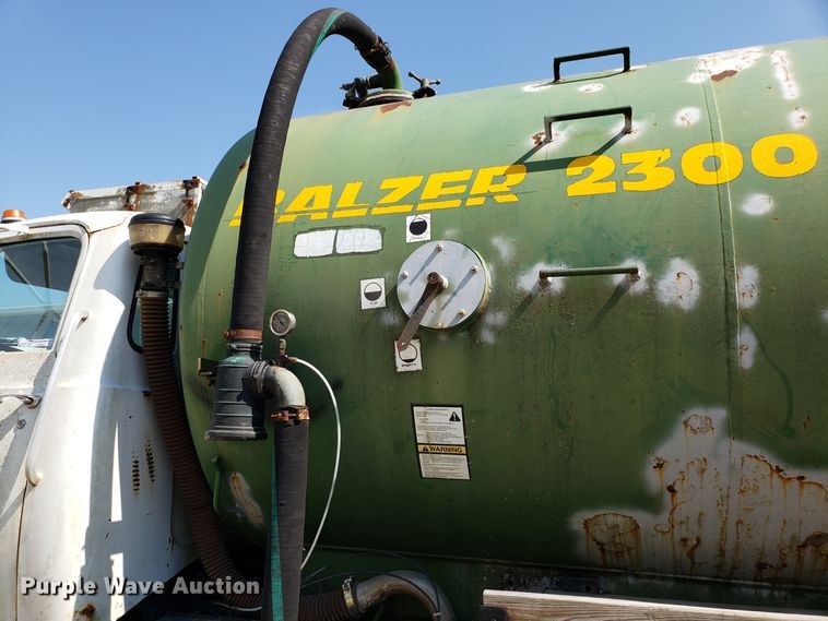 image for item FL9045 1983 GMC Brigadier Big Wheeler sewer tank truck