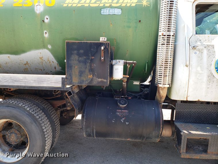 image for item FL9045 1983 GMC Brigadier Big Wheeler sewer tank truck