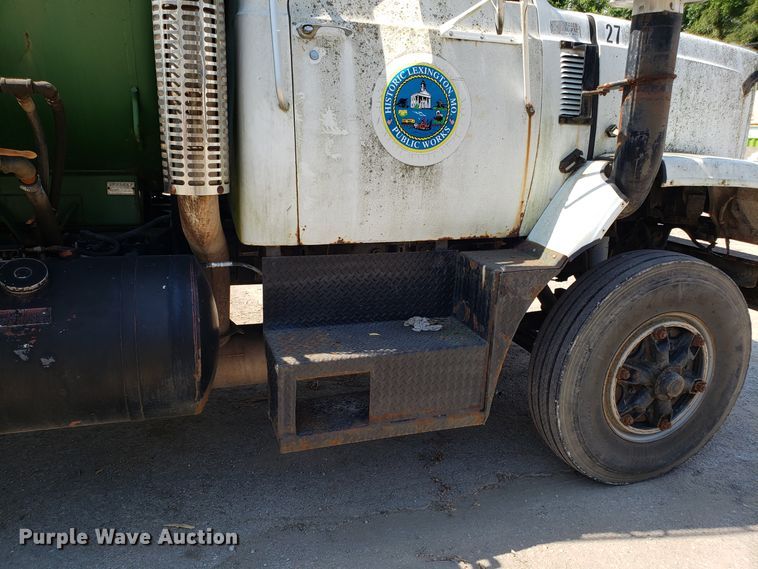 image for item FL9045 1983 GMC Brigadier Big Wheeler sewer tank truck