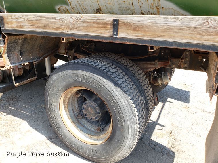 image for item FL9045 1983 GMC Brigadier Big Wheeler sewer tank truck