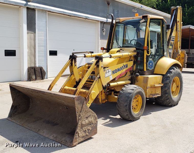 image for item FL9046 Komatsu WB140 backhoe