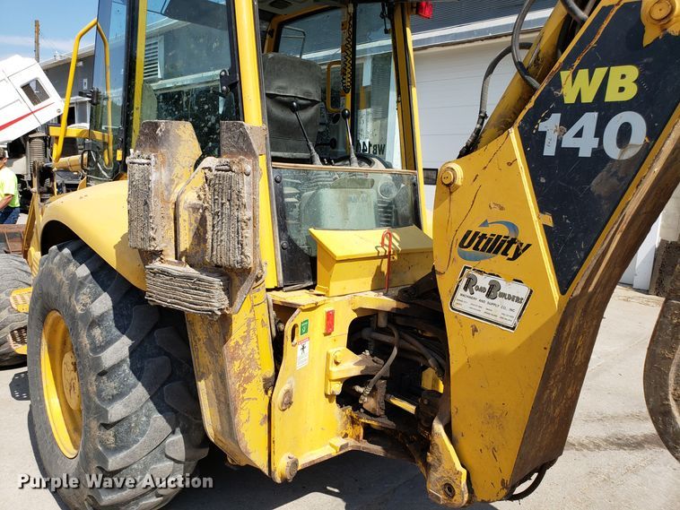 image for item FL9046 Komatsu WB140 backhoe
