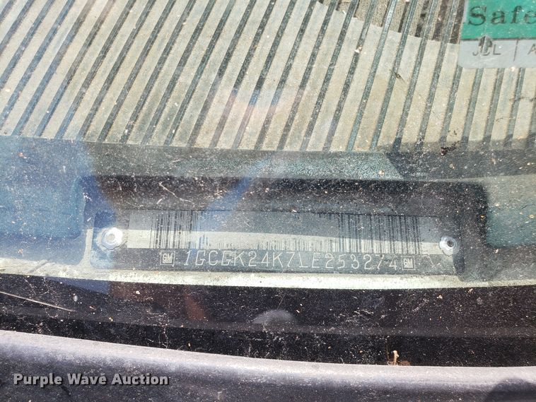 image for item FL9051 1990 Chevrolet Cheyenne 2500 pickup truck