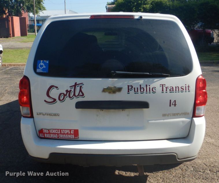 image for item FT9355 2007 Chevrolet Uplander handicap accessible van