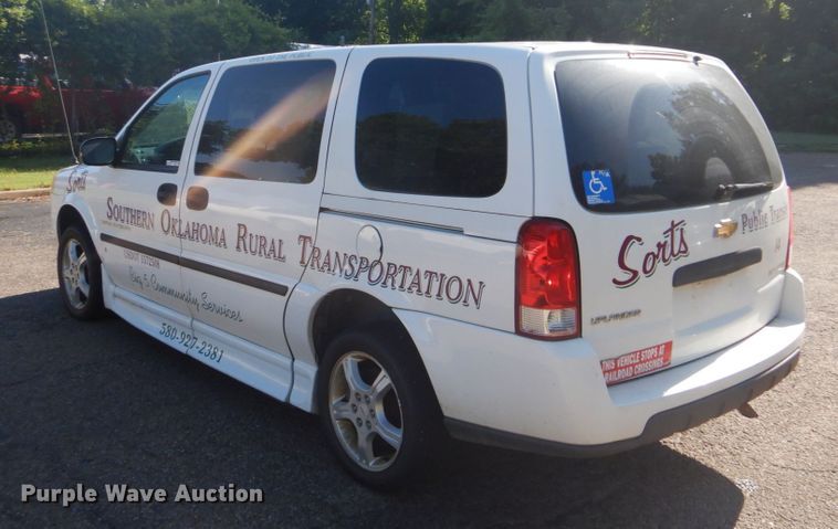 image for item FT9355 2007 Chevrolet Uplander handicap accessible van