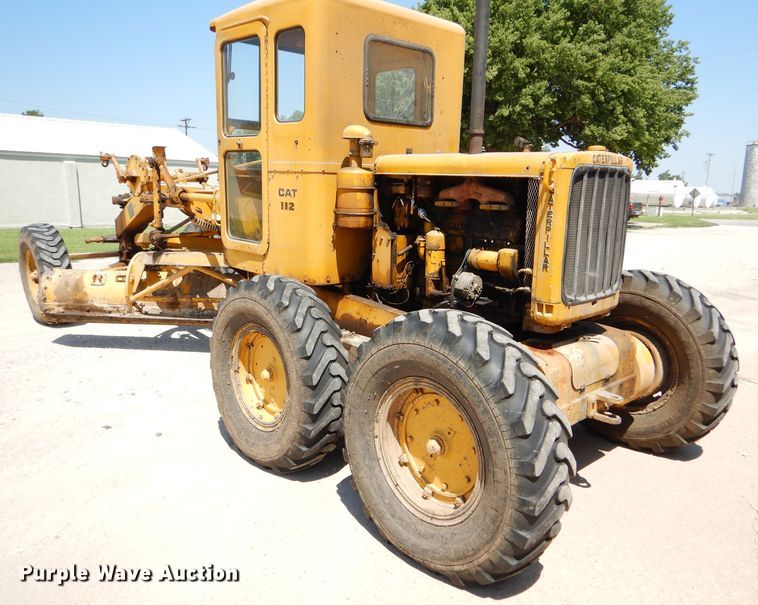image for item FY9632 Caterpillar 112 rigid frame motor grader