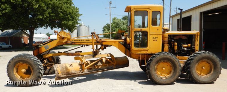 image for item FY9632 Caterpillar 112 rigid frame motor grader