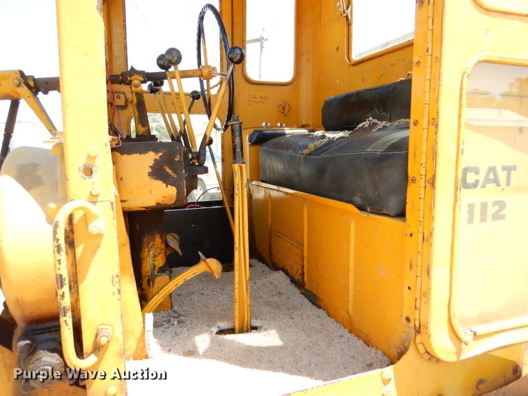 image for item FY9632 Caterpillar 112 rigid frame motor grader