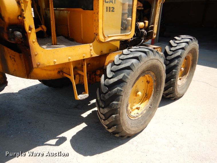 image for item FY9632 Caterpillar 112 rigid frame motor grader