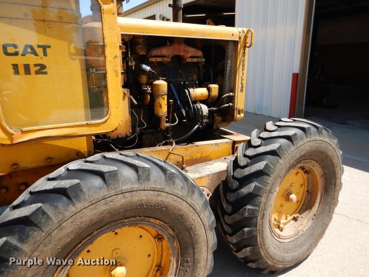 image for item FY9632 Caterpillar 112 rigid frame motor grader