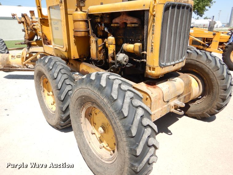 image for item FY9632 Caterpillar 112 rigid frame motor grader