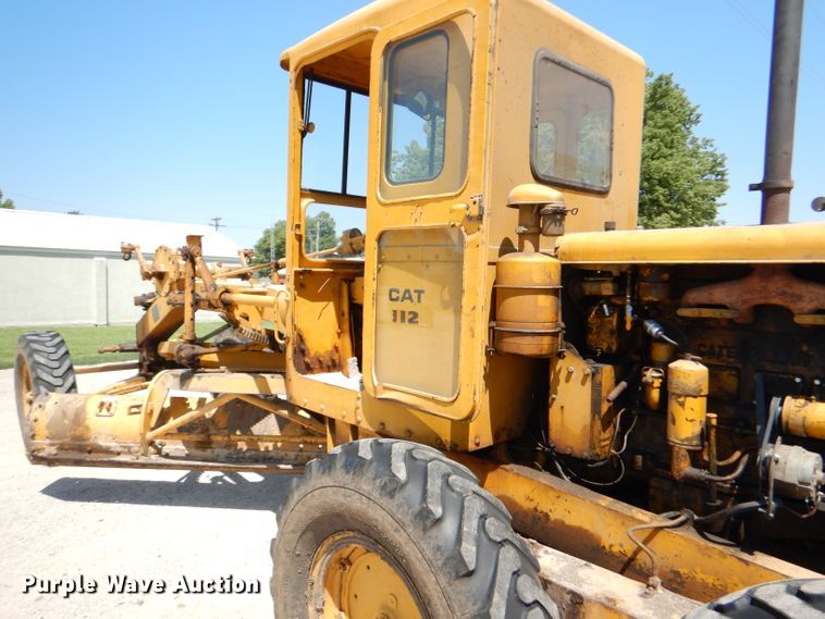 image for item FY9632 Caterpillar 112 rigid frame motor grader