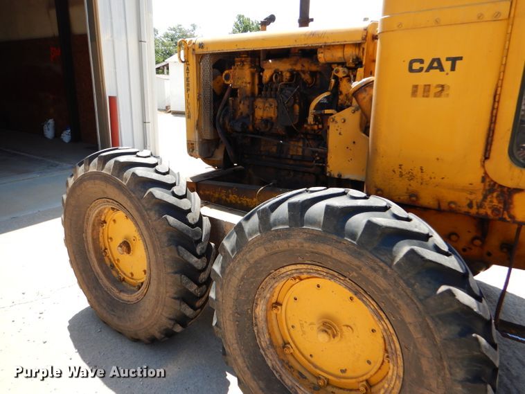 image for item FY9632 Caterpillar 112 rigid frame motor grader