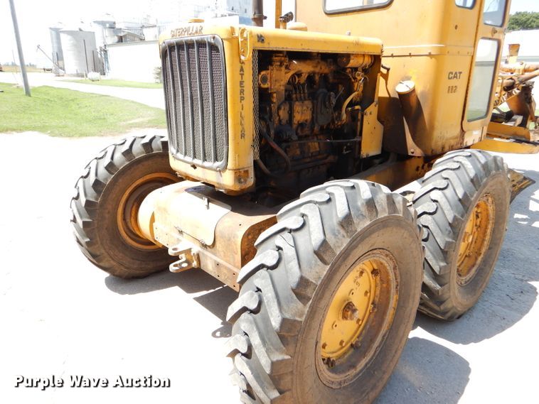 image for item FY9632 Caterpillar 112 rigid frame motor grader