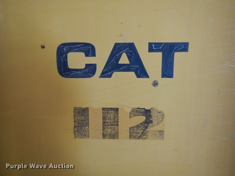 image for item FY9632 Caterpillar 112 rigid frame motor grader