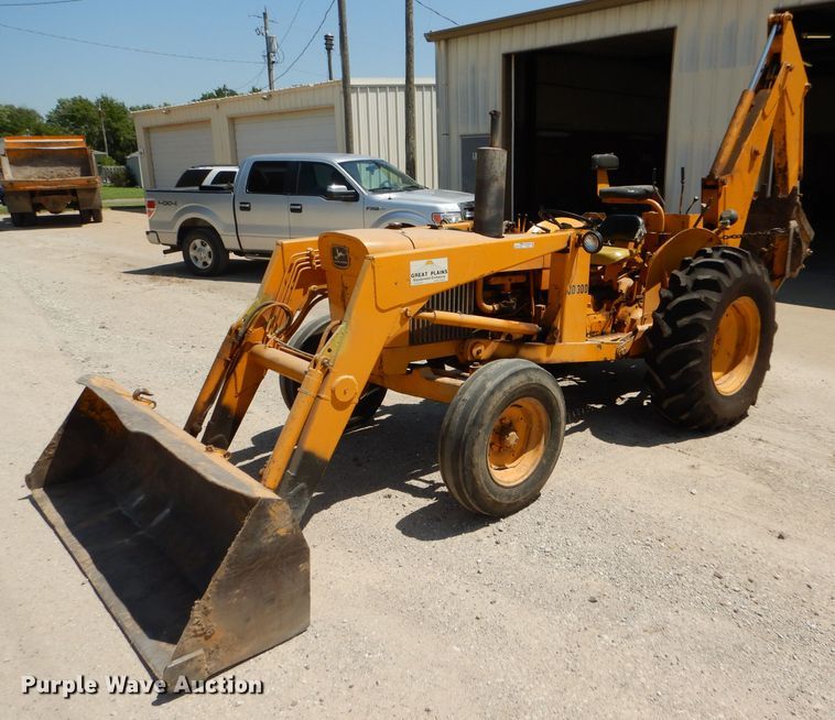 image for item FY9633 John Deere 300 backhoe