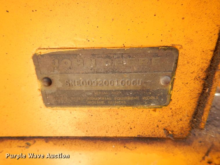 image for item FY9633 John Deere 300 backhoe