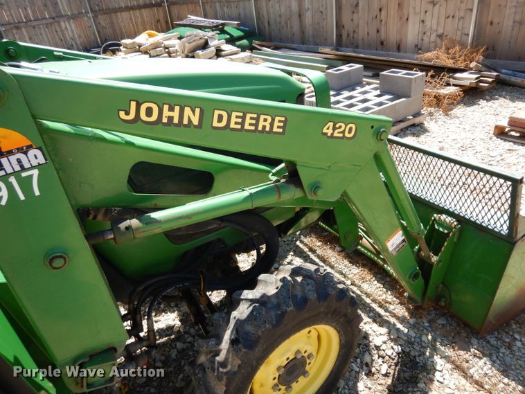image for item FY9641 John Deere 4200 HFWD tractor