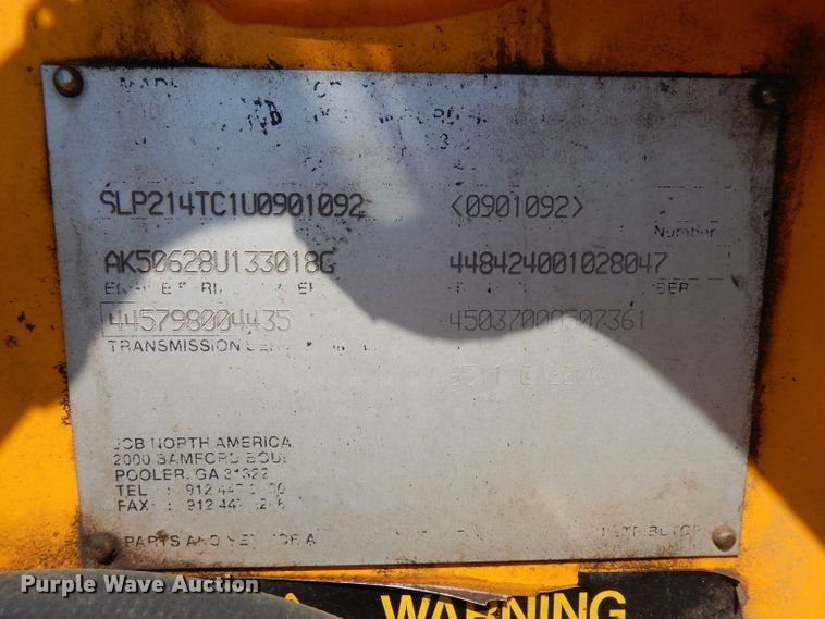 image for item FY9645 2001 JCB 214 Series III backhoe