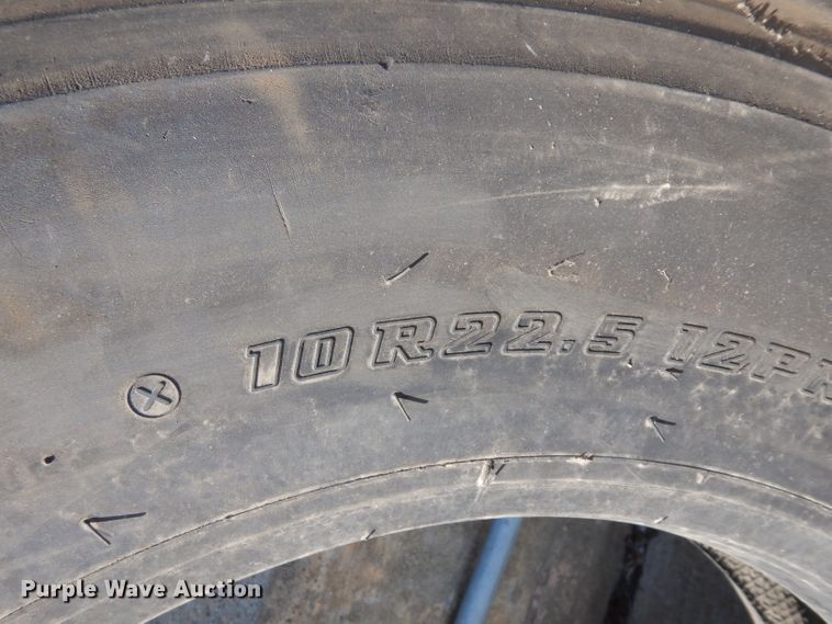 image for item GH9532 (3) Firestone 10R22.5 12PR recapped tires