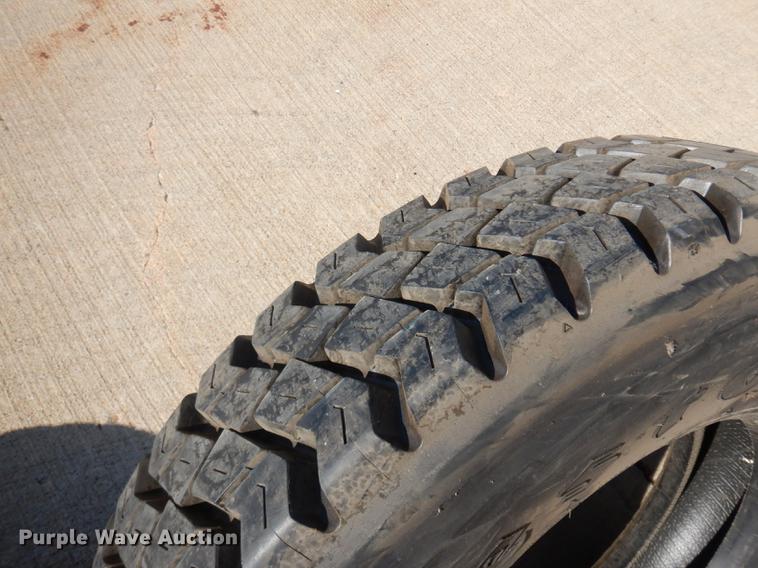 image for item GH9532 (3) Firestone 10R22.5 12PR recapped tires