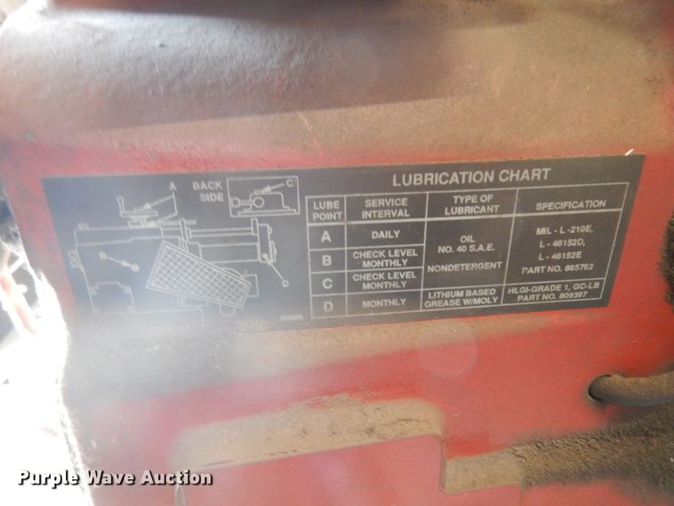 image for item GH9537 Van Norman 865733 brake lathe