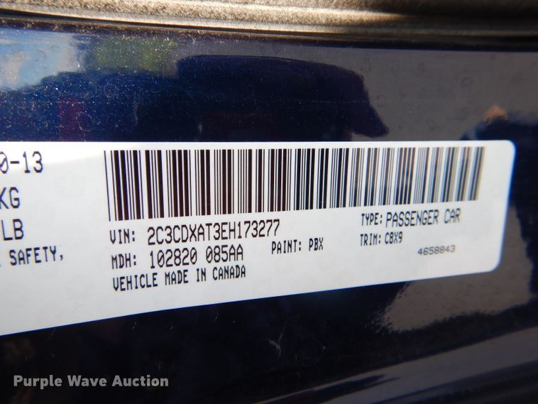 image for item DG4809 2014 Dodge Charger Police