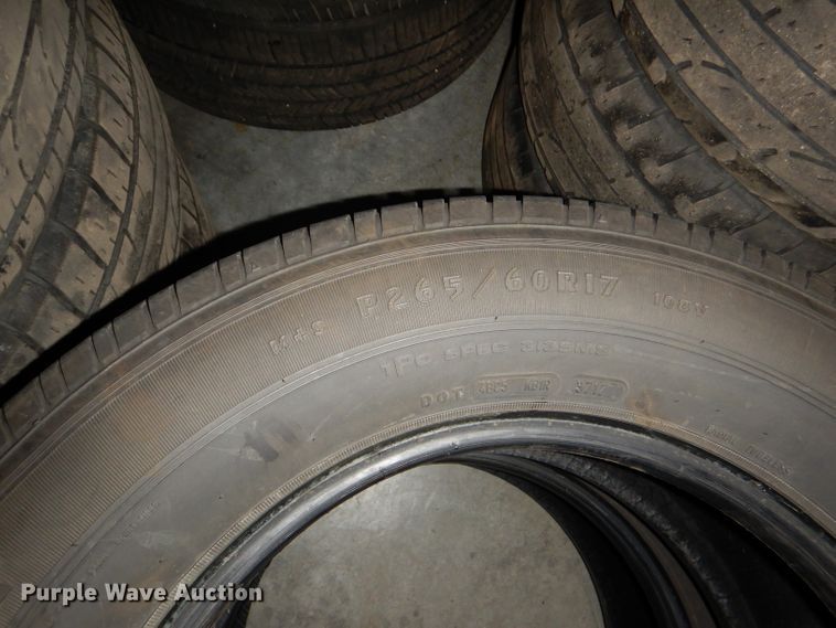 image for item FP9076 Approximately 220 tires